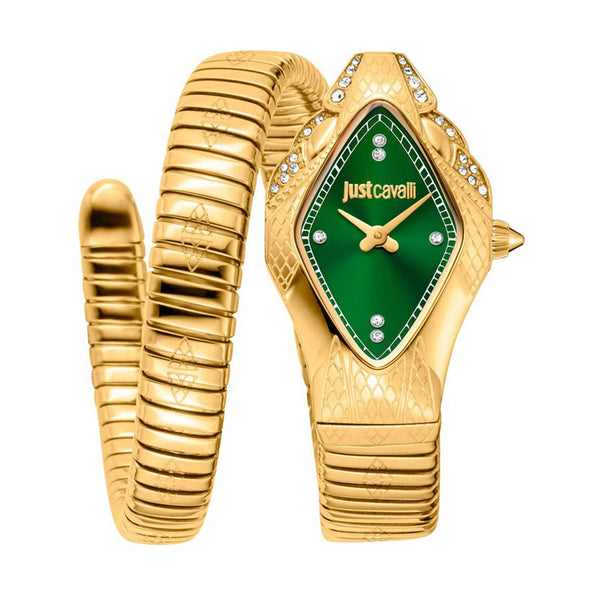 Just Cavalli Signature Snake Ferocious JC1L306M0045 Ladies Watch - Just Cavalli Signature Snake Ferocious JC1L306M0045 Ladies Watch